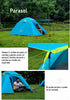 Carpa para 4 Personas Ultraligera con Sobrecarpa Naturehike P-series