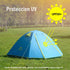 Carpa para 4 Personas Ultraligera con Sobrecarpa Naturehike P-series