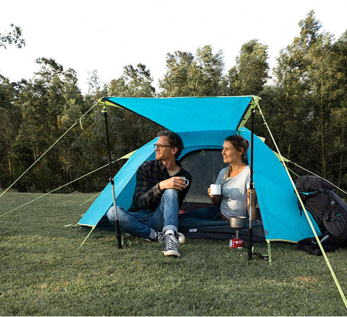 Carpa para 4 Personas Ultraligera con Sobrecarpa Naturehike P-series