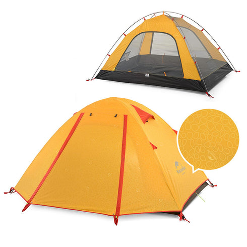 Carpa para 4 Personas Ultraligera con Sobrecarpa Naturehike P-series