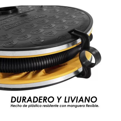 Combo Colchon Inflable Sencillo 191x73x22 + Inflador De Pie