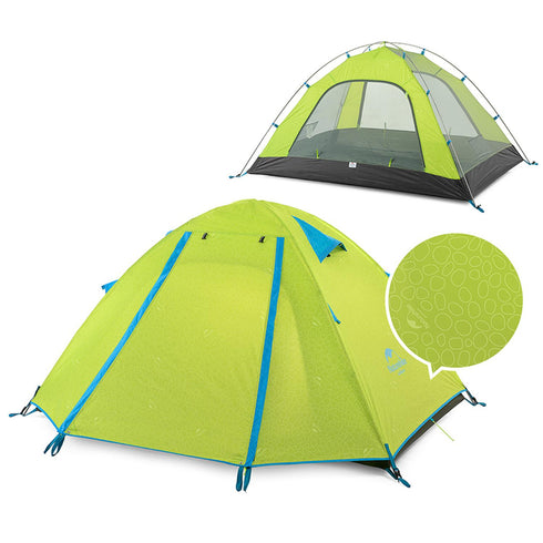 Carpa para 4 Personas Ultraligera con Sobrecarpa Naturehike P-series